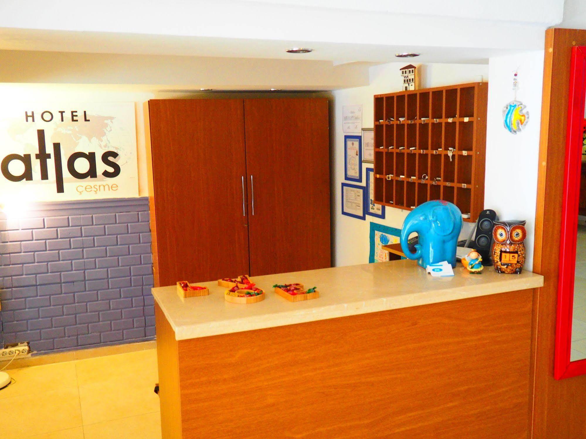 Atlas Apart Hotel Çeşme Exterior foto